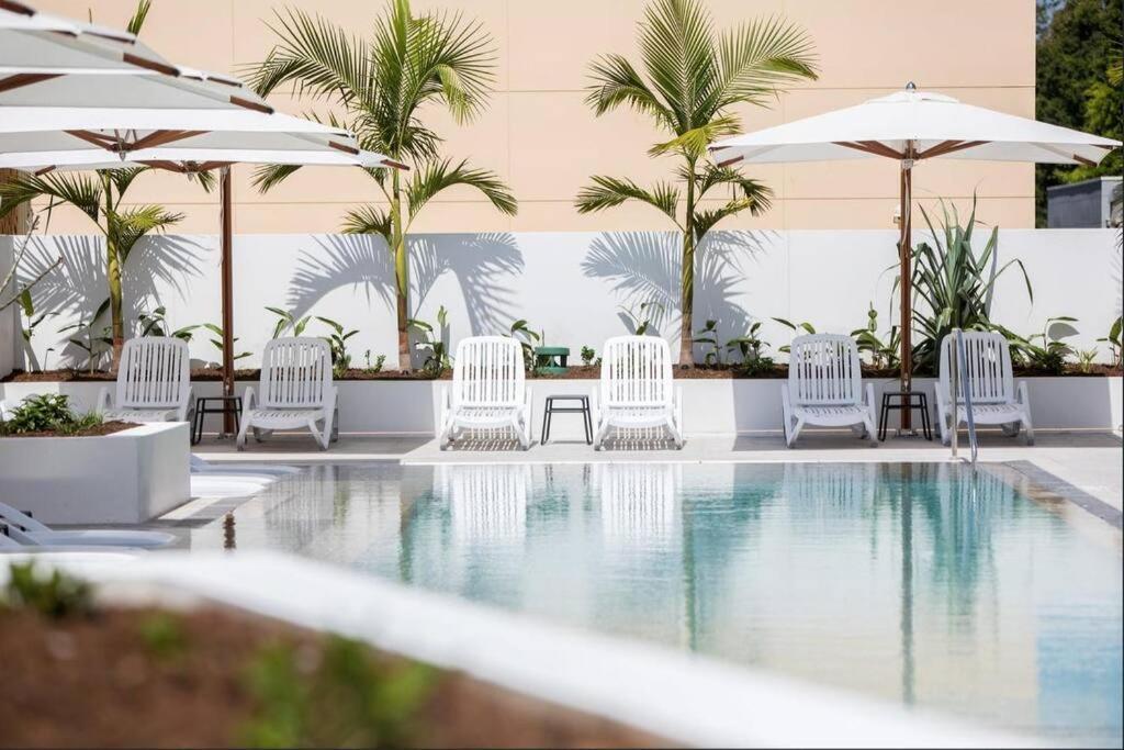 Modern 1 Brm Apartment With Pool Close To Beach Gold Coast Dış mekan fotoğraf