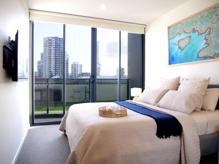 Modern 1 Brm Apartment With Pool Close To Beach Gold Coast Dış mekan fotoğraf